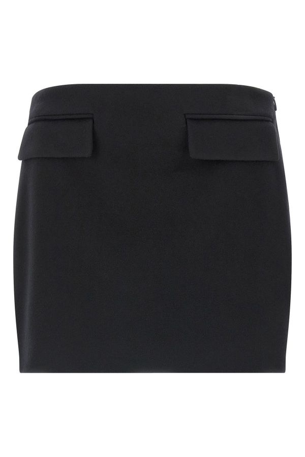  Ferragamo Cashmere Wool Skirt 
