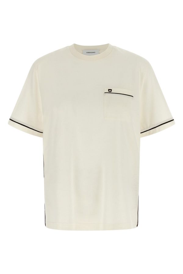  Ferragamo 'gancini' T-shirt 