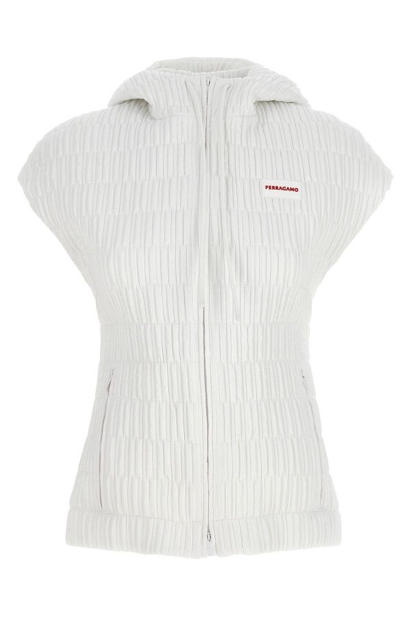  Ferragamo Hooded Vest 