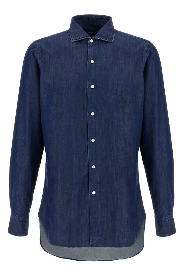  Finamore 'napoli' Shirt 