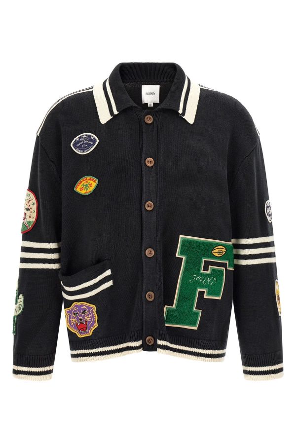  Found 'fin Varsity' Cardigan 