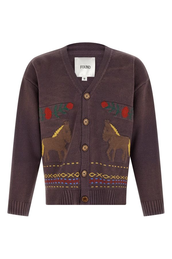  Found 'horse' Cardigan 