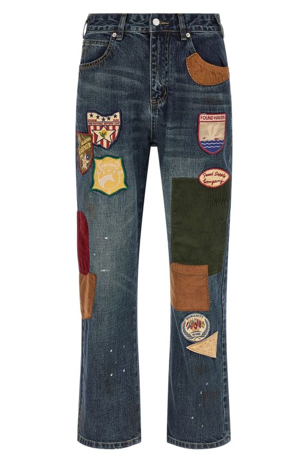  Found 'patchwork' Jeans 