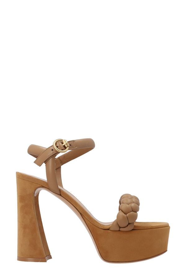  Gianvito Rossi Braided Sandals 