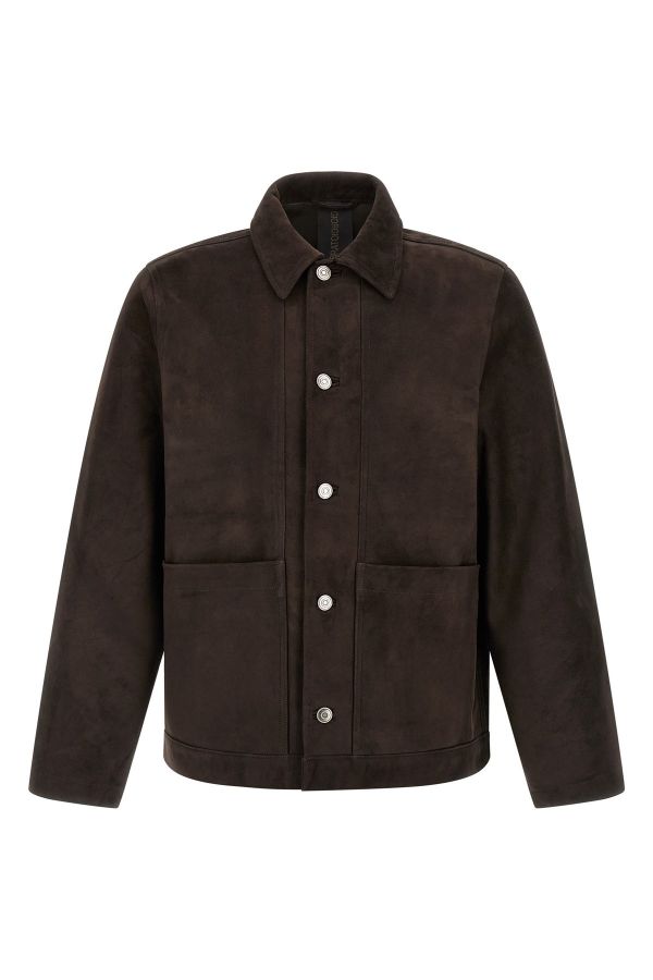 Giorgio Brato Fiore Suede Jacket 