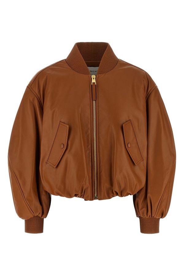 Givenchy Cropped Bomber Jacket 