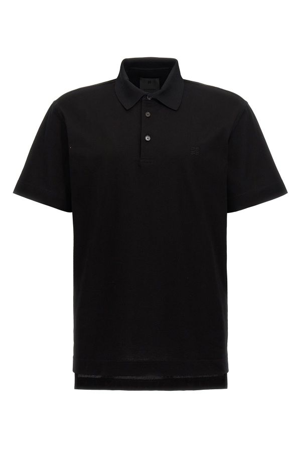  Givenchy Logo Embroidery Polo Shirt 