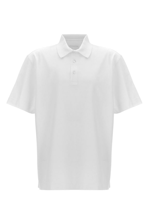  Givenchy Logo Embroidery Polo Shirt 