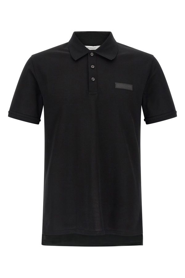  Givenchy Logo Patch Polo Shirt 