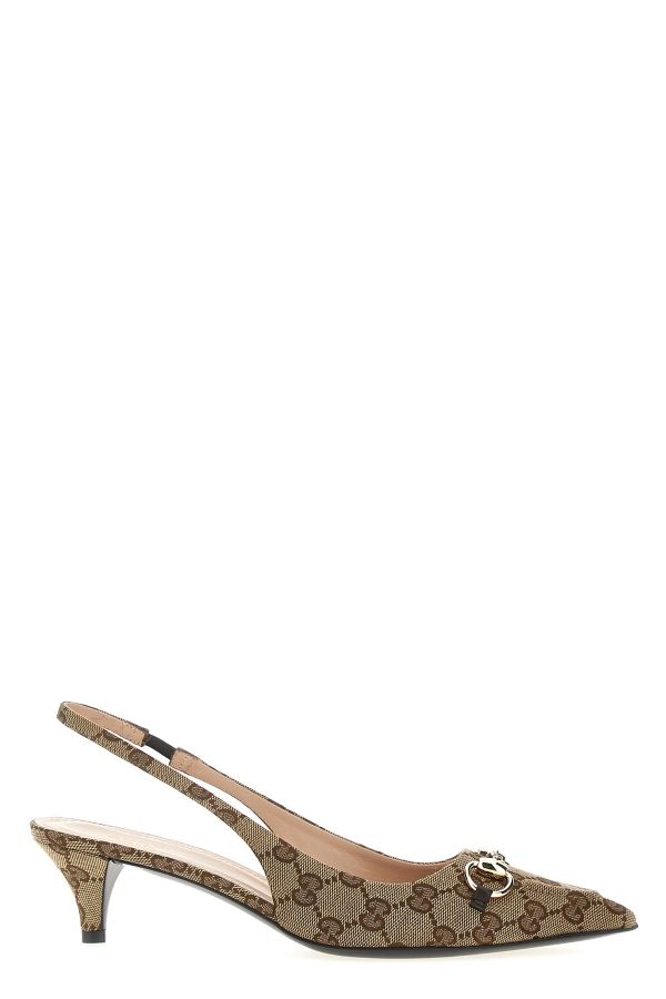  Gucci 'gg' Slingback 