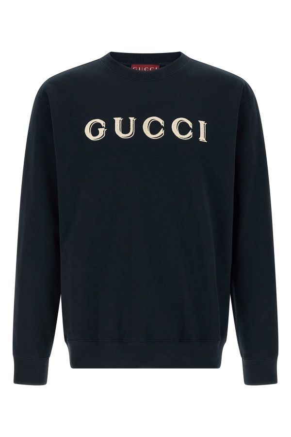  Gucci Logo Embroidery Sweatshirt 