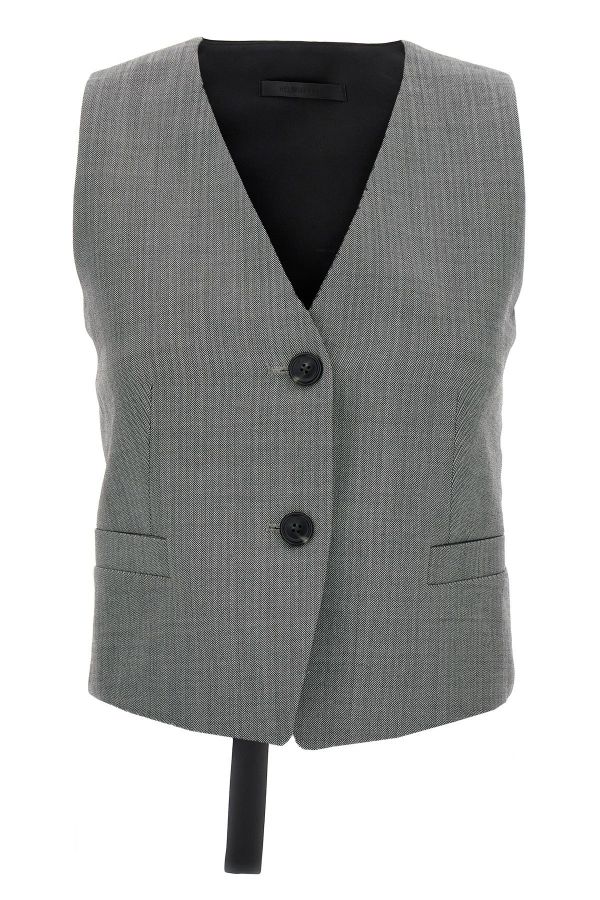  Helmut Lang Chevron Vest 