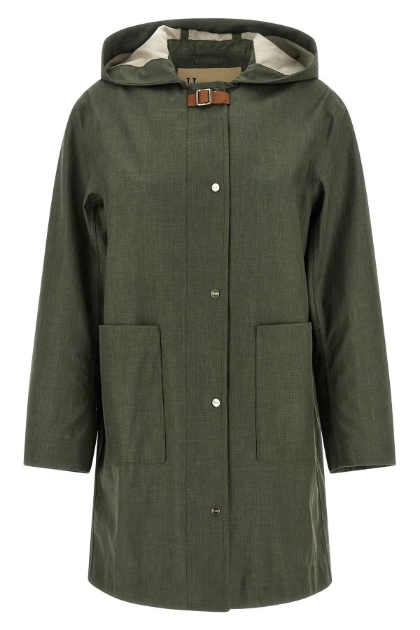  Herno Linen Raincoat 