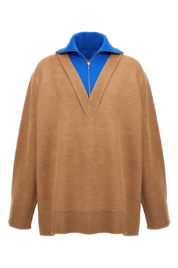  Jil Sander Half Zip Sweater 