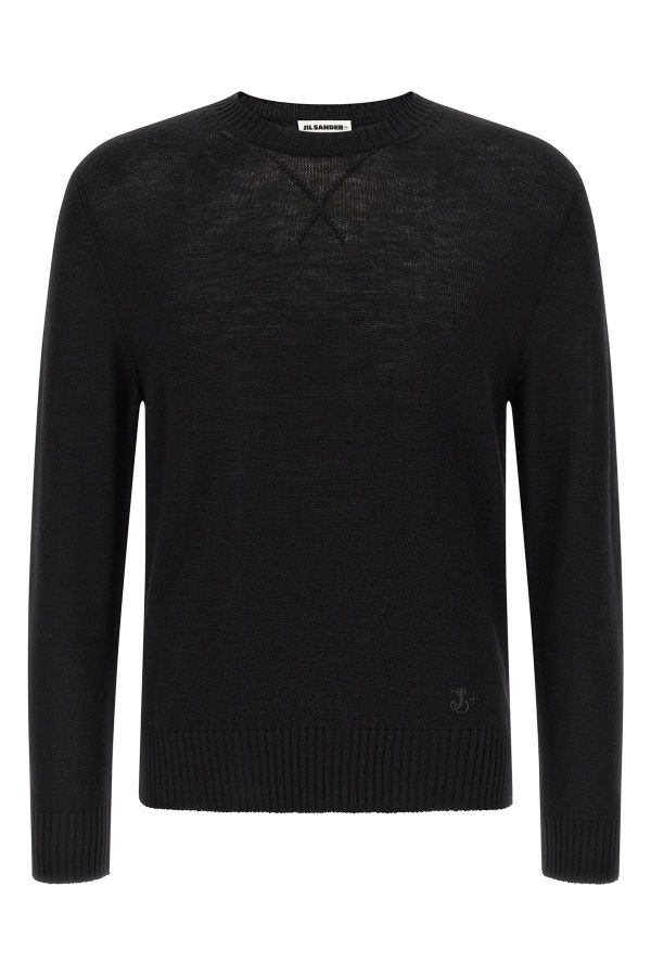  Jil Sander Logo Embroidery Sweater 