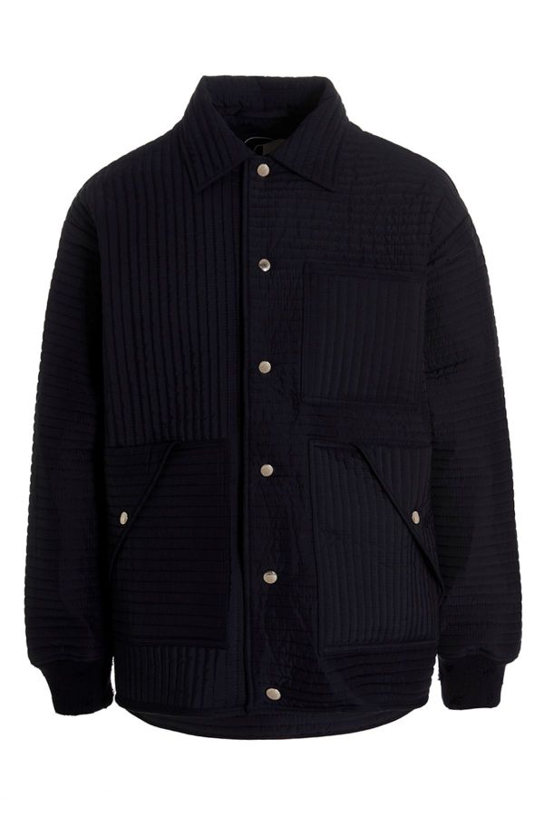  Khrisjoy 'chore Quilted Stripes' Down Jacket 