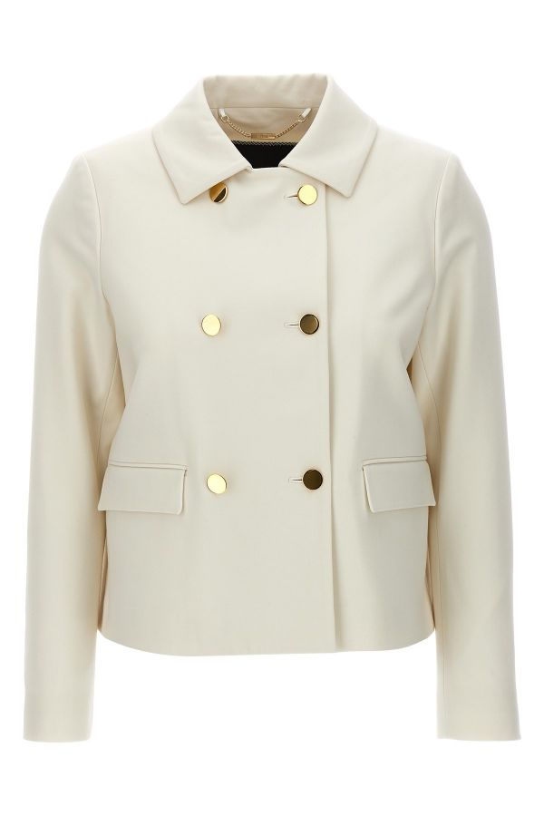  Kiton Cropped Double-breasted Jacket 