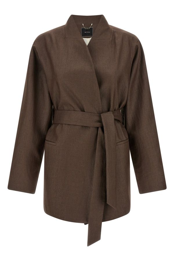  Kiton Linen Blend Blazer 