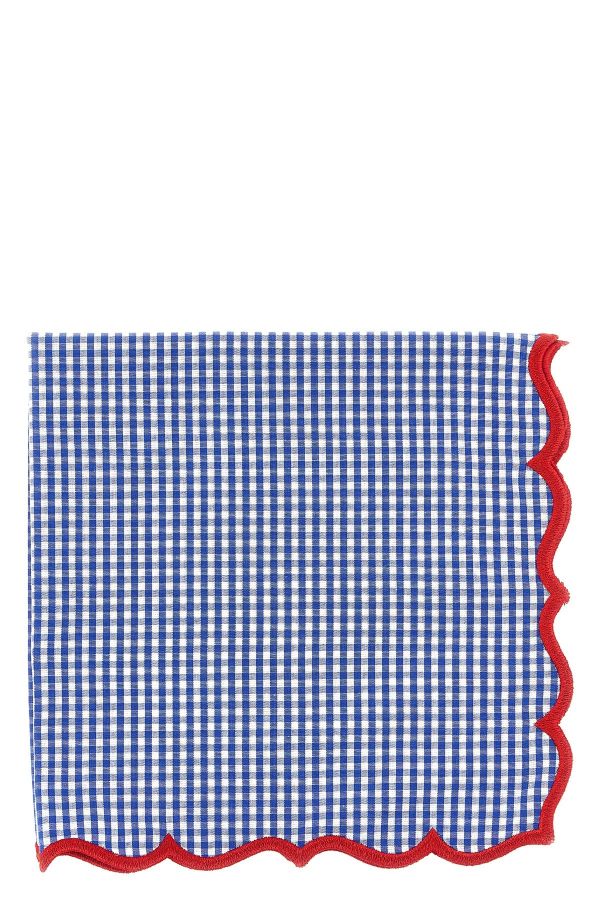  Labarri Scalloped Vichy Napkin 