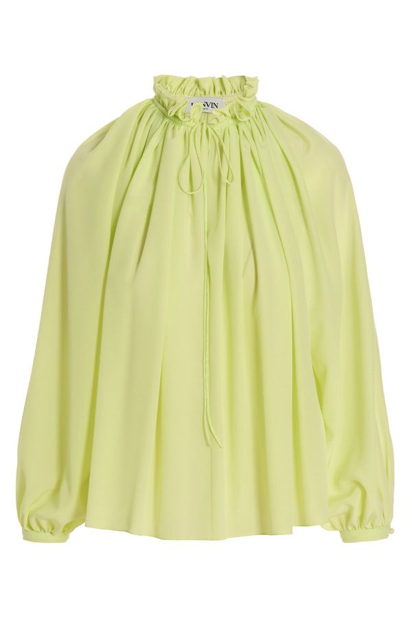  Lanvin Silk Bloshirt 