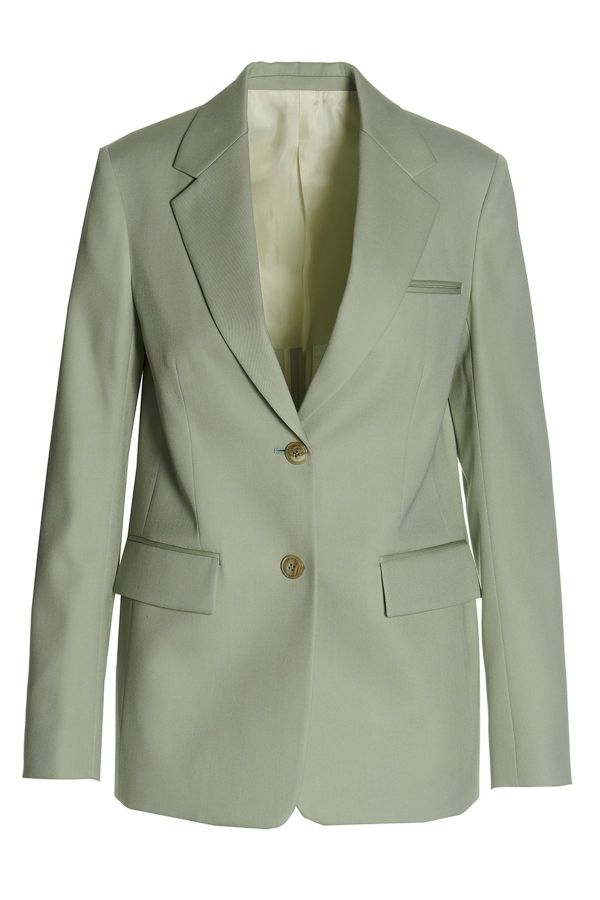  Lanvin Wool Single Breast Blazer Jacket 