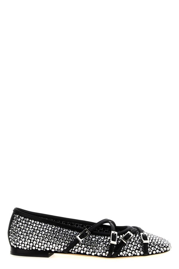  Mach & Mach 'crystal Net' Ballet Flats 
