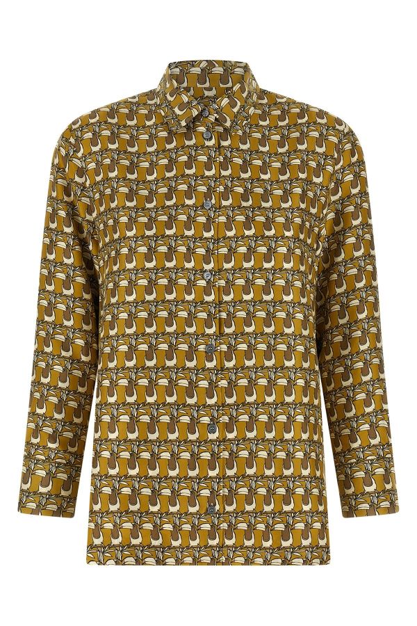  Max Mara 'times' Reversible Shirt 