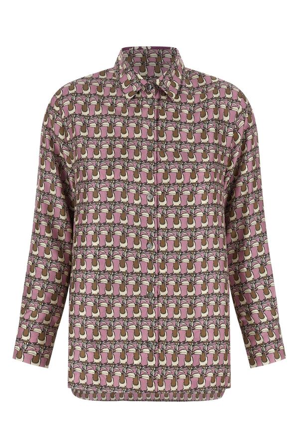  Max Mara 'times' Reversible Shirt 