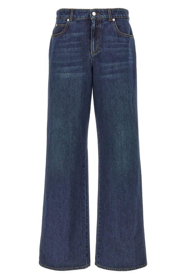 Mcqueen Denim Jeans 