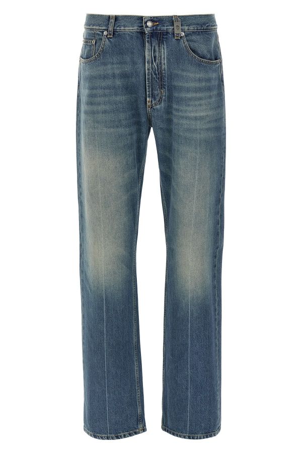  Mcqueen 'skull' Jeans 