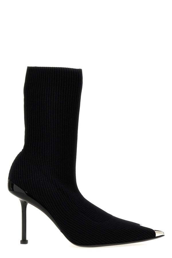  Mcqueen 'slash' Ankle Boots 