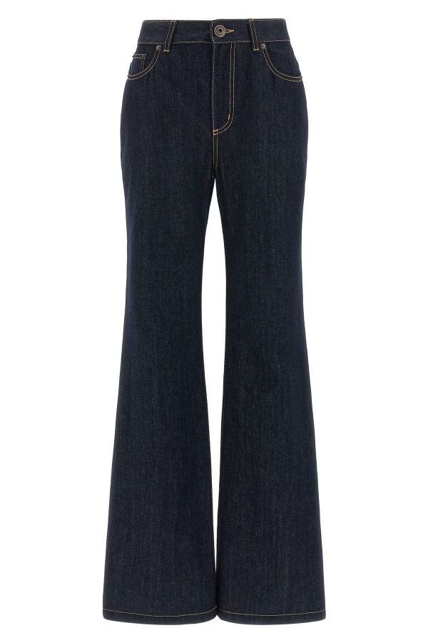  Mcqueen Straight Leg Jeans 