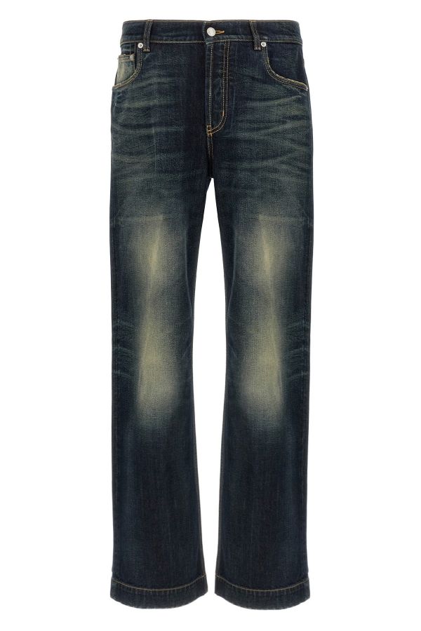  Mcqueen Wide Leg Jeans 