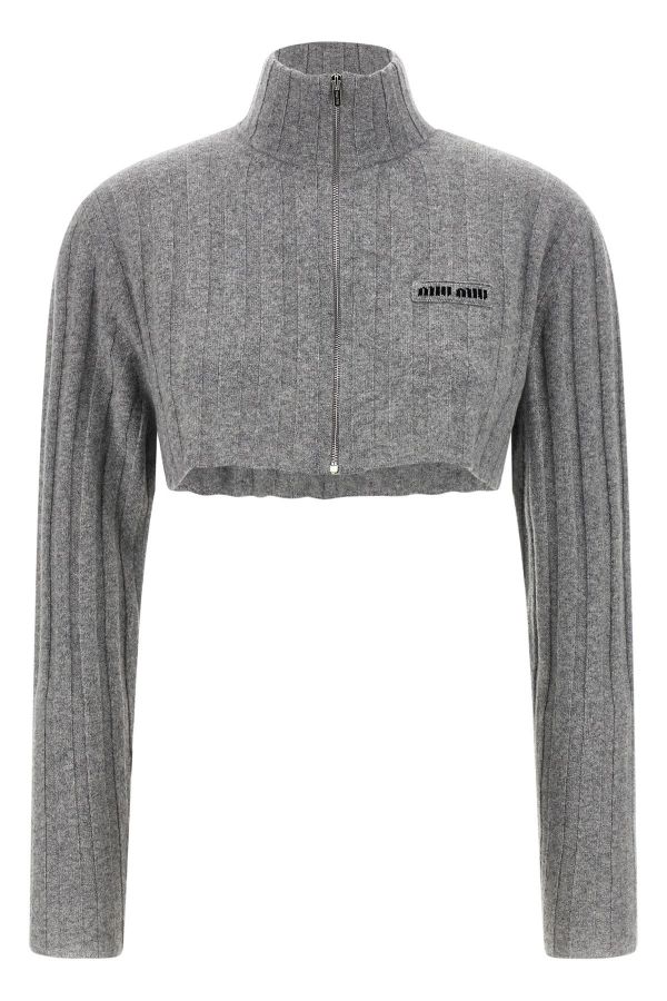  Miu Miu Cropped Cardigan 