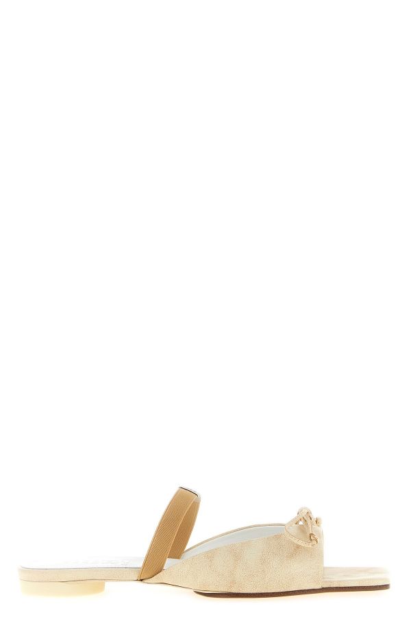  Mm6 Maison Margiela Squared Toe Sandals 