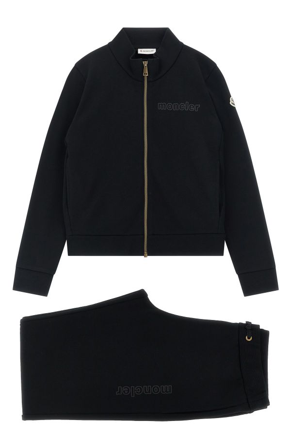  Moncler Enfant Sweatshirt + Logo Joggers Set 