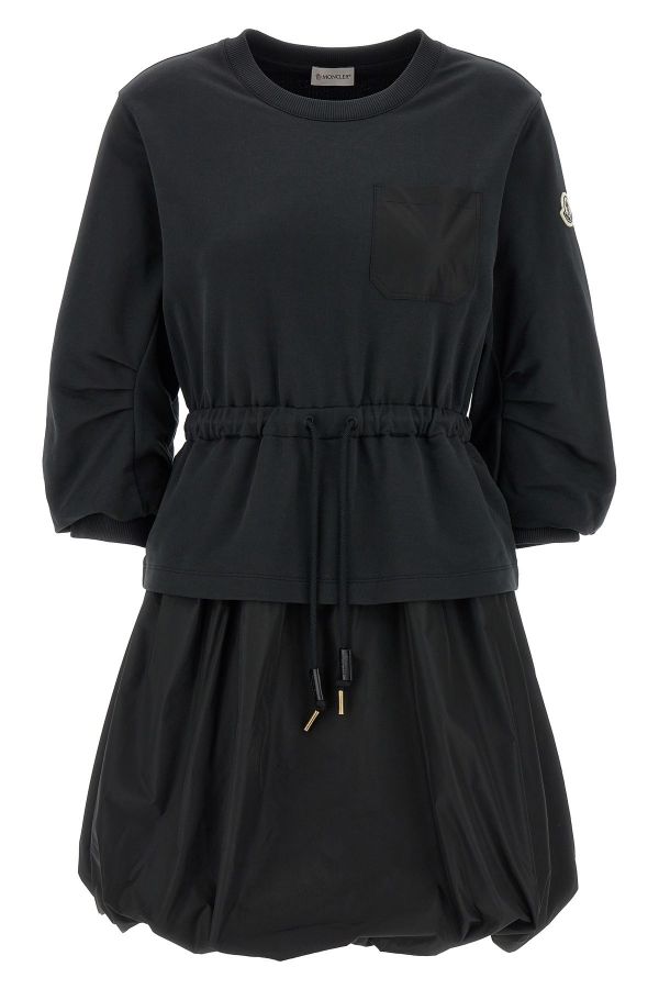  Moncler Two-material Dress 