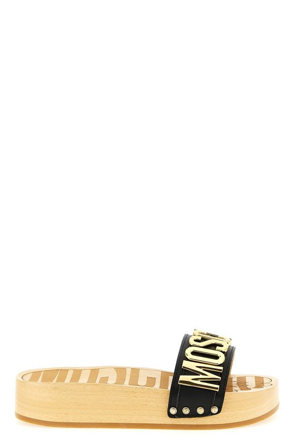  Moschino Clog Sandals 