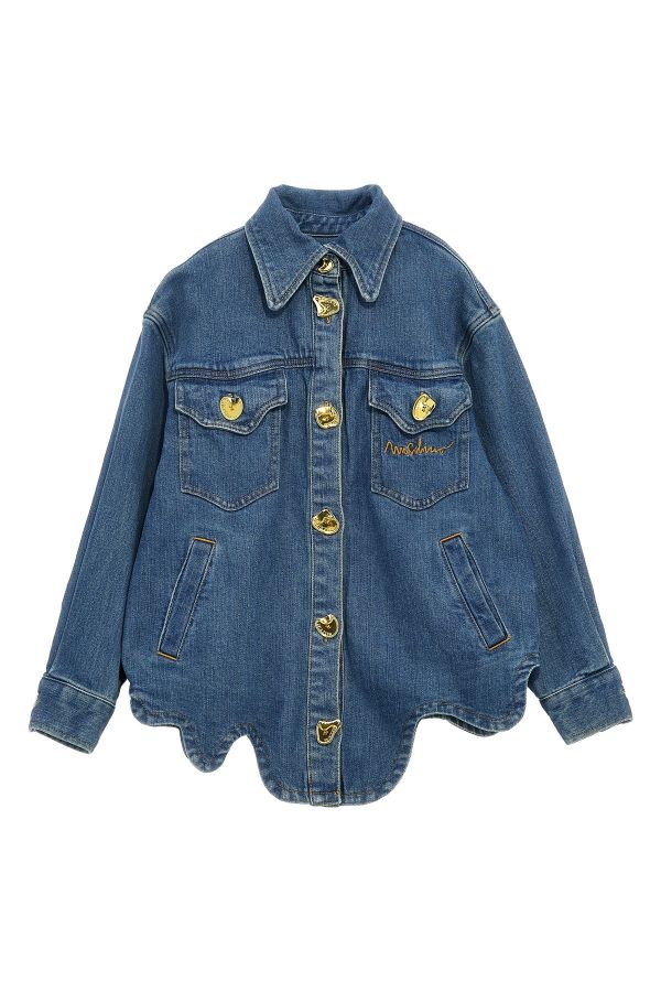  Moschino Kid Teen Button Detail Jacket 