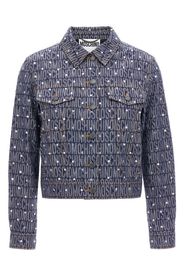 Moschino 'logo' Jacket 