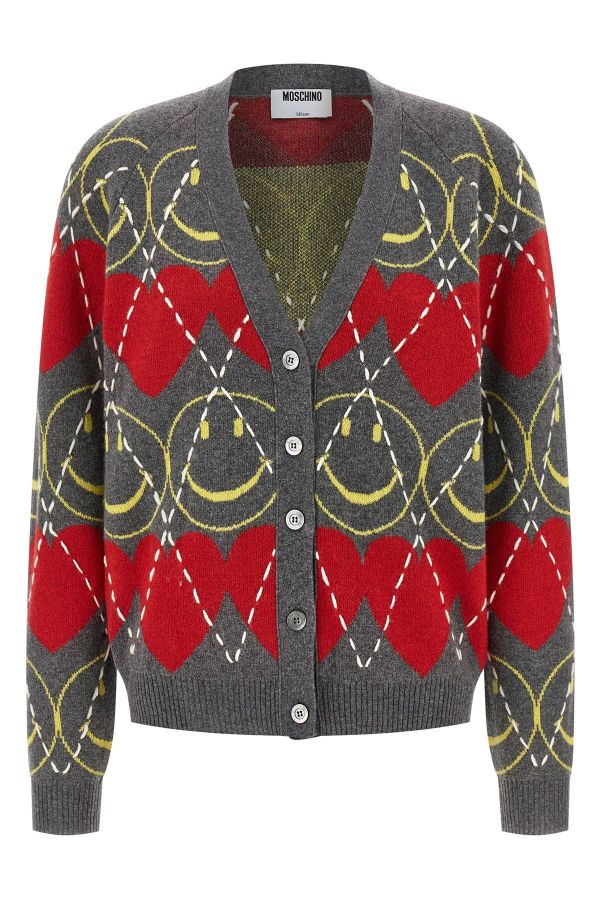  Moschino 'smiley®' Cardigan 