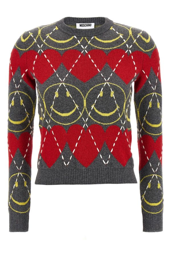  Moschino 'smiley' Sweater 