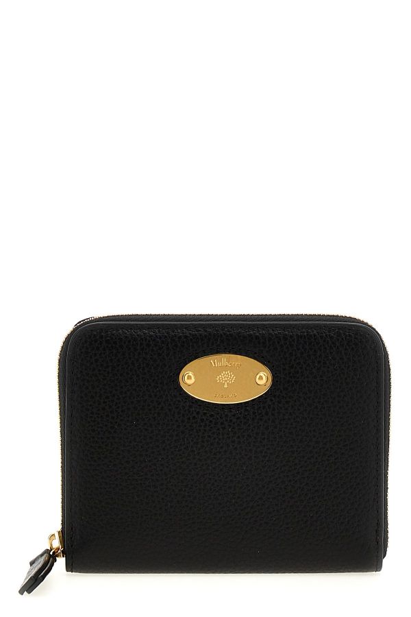  Mulberry Logo Plaque Wallet 