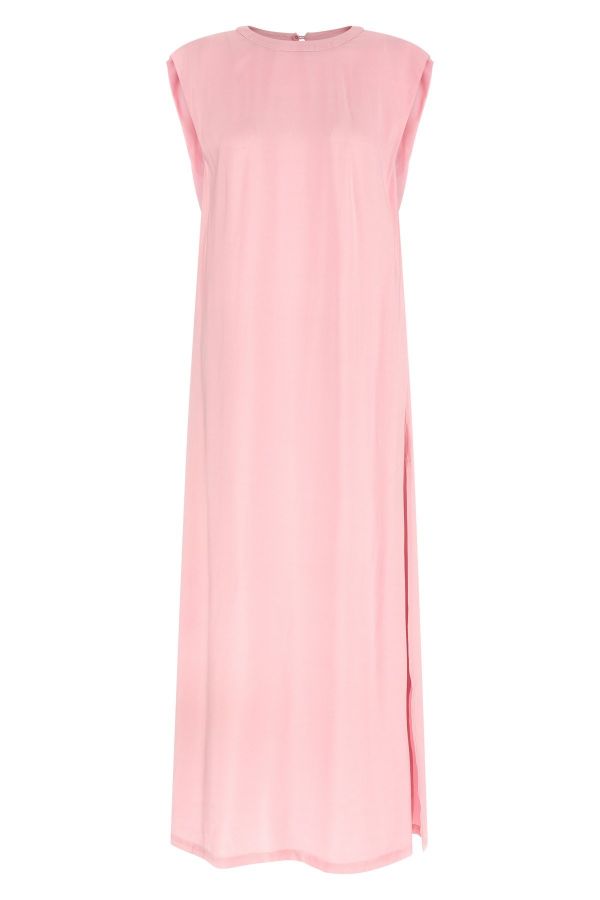  Nude Round-neck Dress 