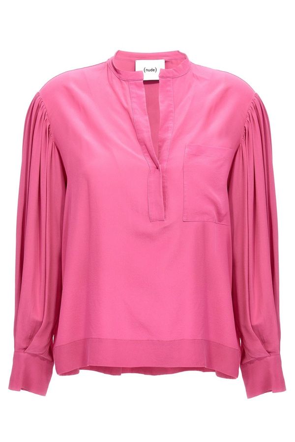  Nude Silk Bloshirt 
