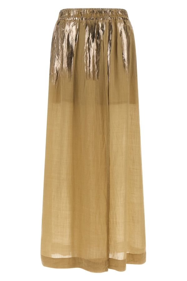  Nude Slit Skirt 