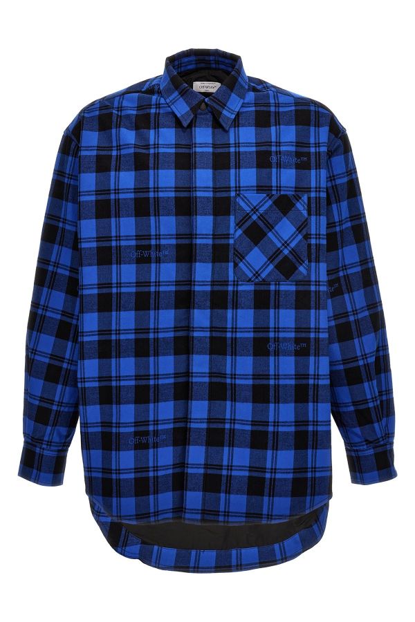  Off-white 'check Flannel' Overshirt 