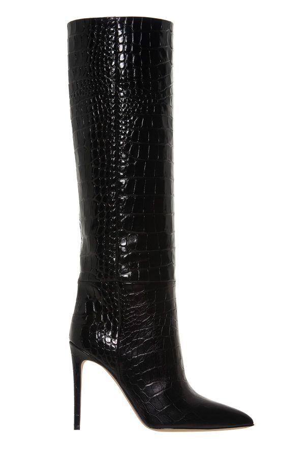  Paris Texas Crocodile Print Boots 