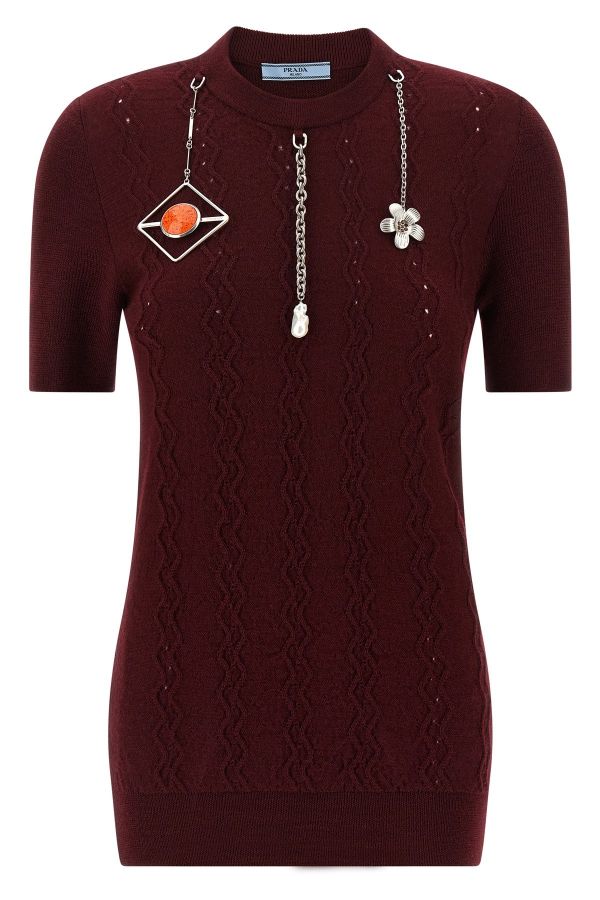  Prada Charms Sweater 