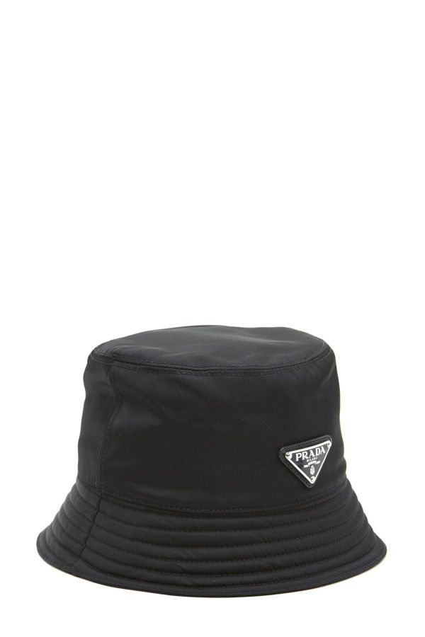  Prada Logo Bucket Hat 